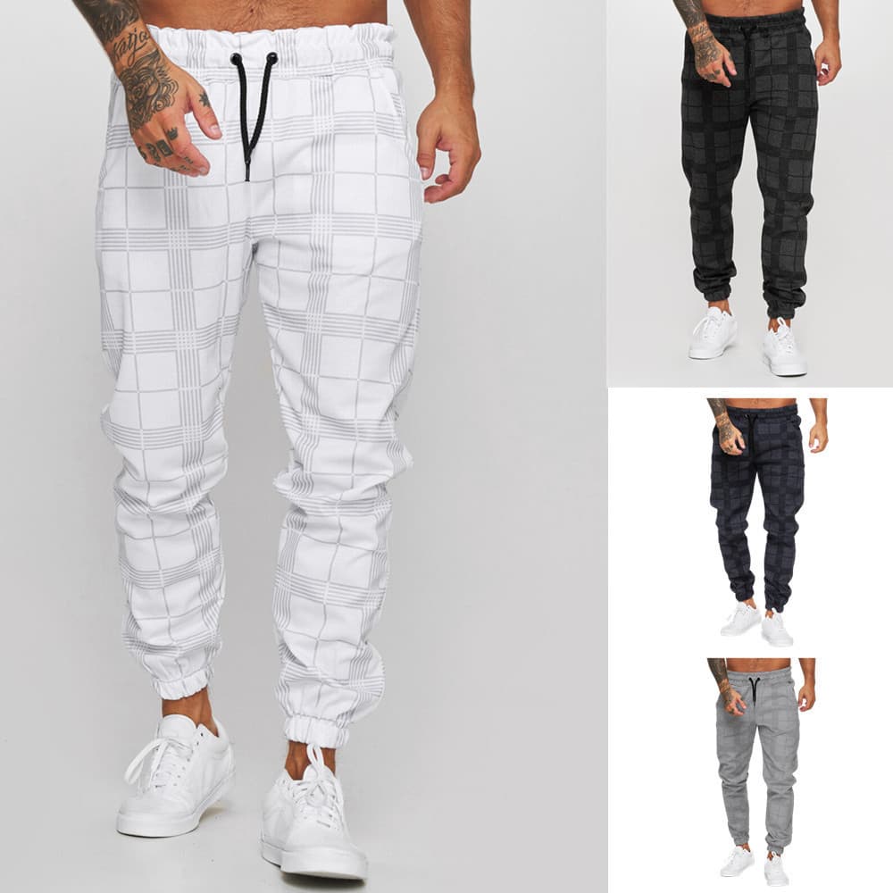 2023 summer unique texture feeling fabric casual all-match men's underwear pants
