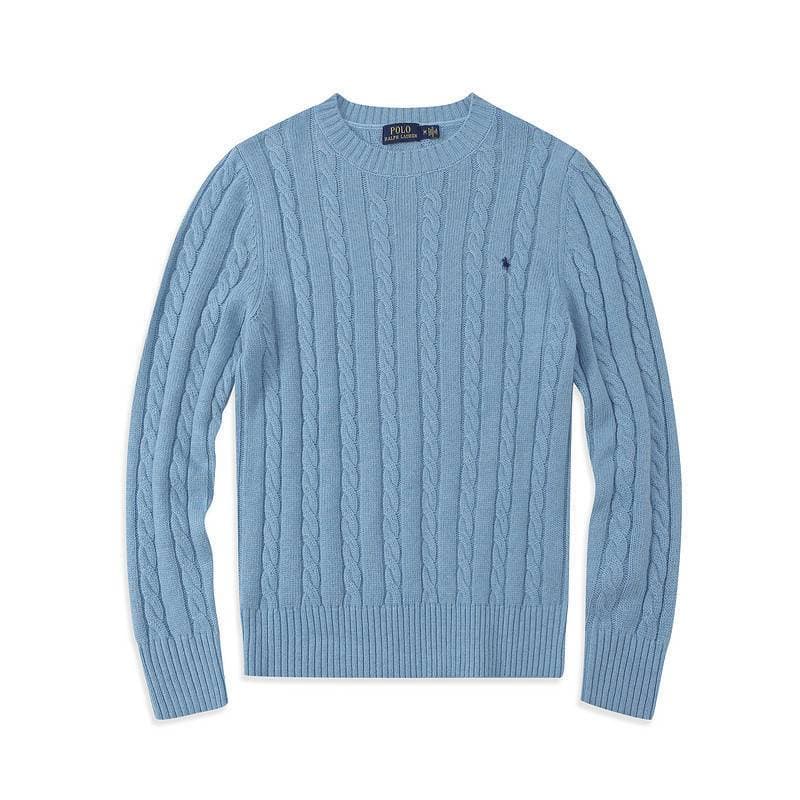 Pull en tricot à col rond avec plusieurs couleurs pour le sport décontracté