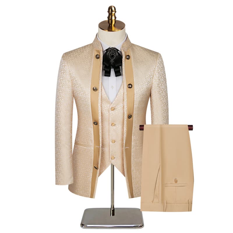 Men's Clothing Wedding Suit Groomsmen Three Piece Suit