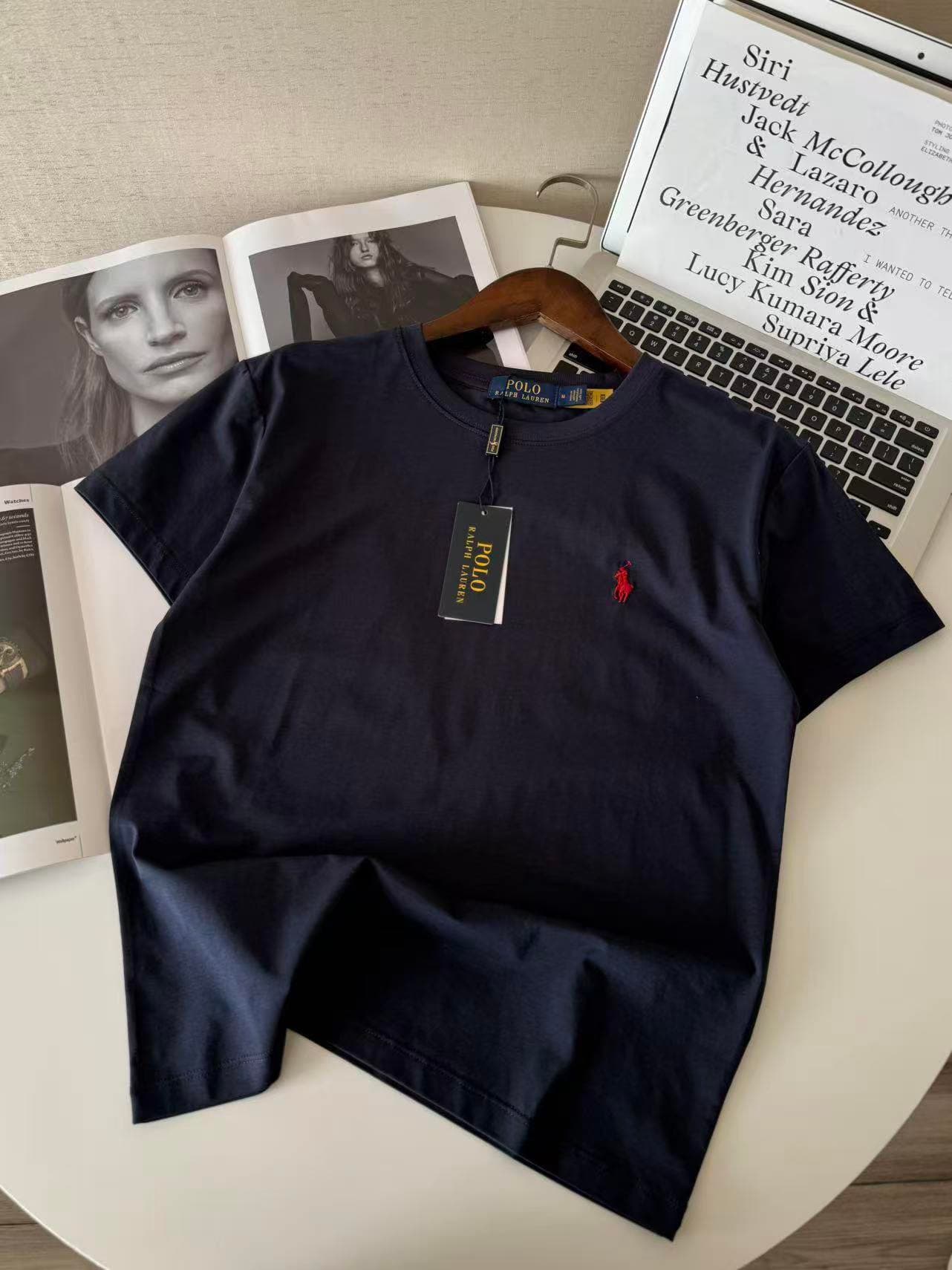 Polo Lauren pour femme, collection été 2026 - 100 % coton respirant avec broderie ours - Coupe légèrement ample et classique