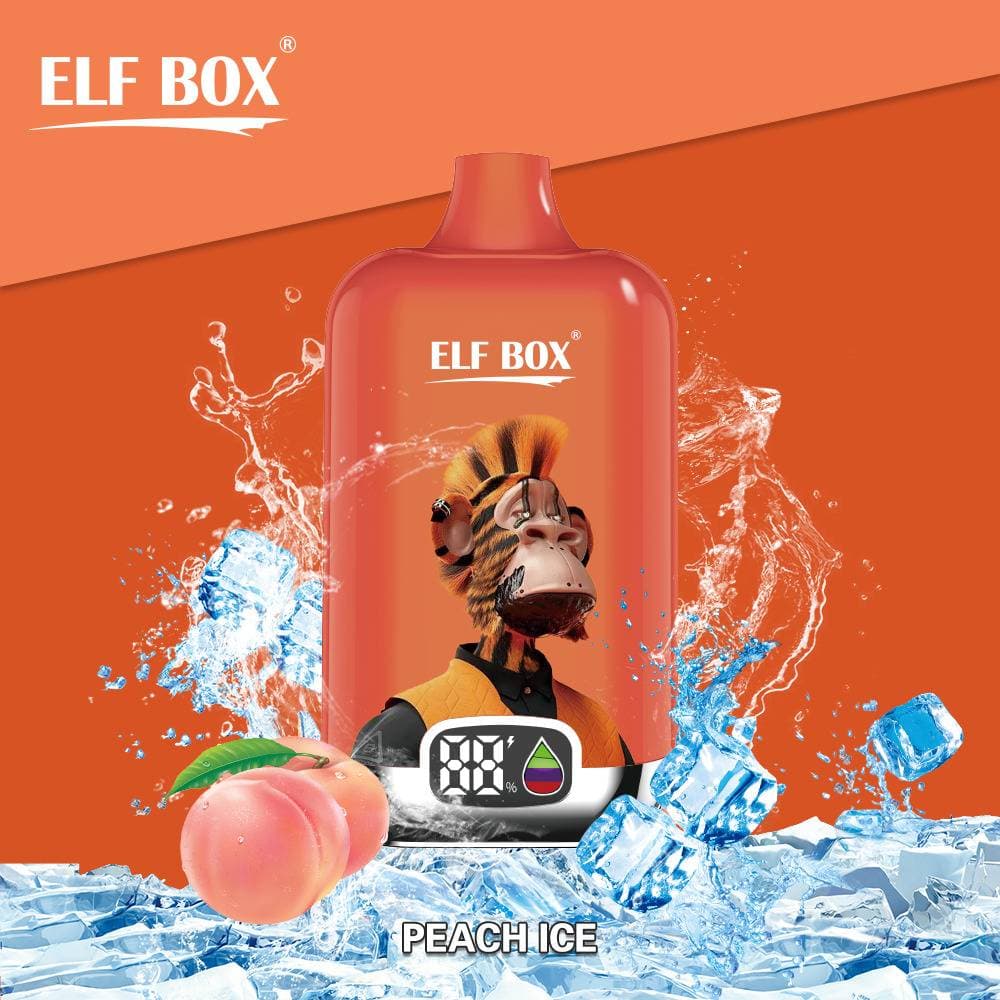 1 PCS ELF BOX Digital Box 12000 Puff 12k avec écran LED Vape jetable