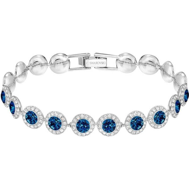 Bracelet en or rose de haute qualité avec fermoir torsadé et diamants, 1 pièce, pour femme. Bracelet en cristal.