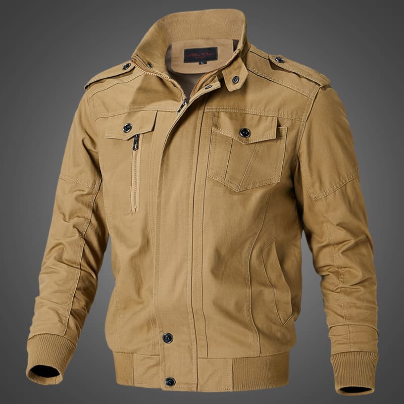 Men's Clothing Washed Cotton Jacket New Men's Coat Casual Men's Youth Stand Collar Men's Jacket Coat