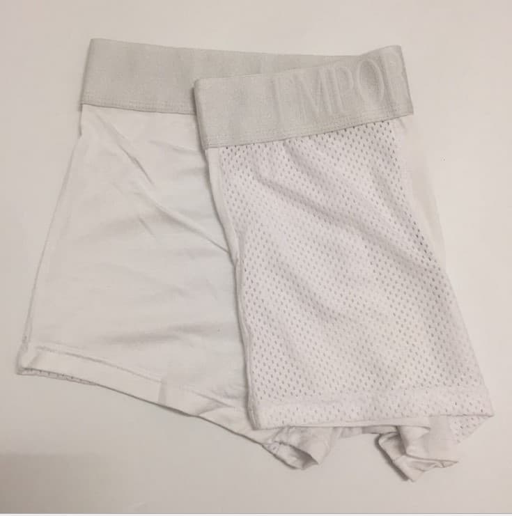 Sous-vêtements pour hommes en maille modal respirante perforée, Boxers pour hommes EA Mesh, Boxers pour jeunes