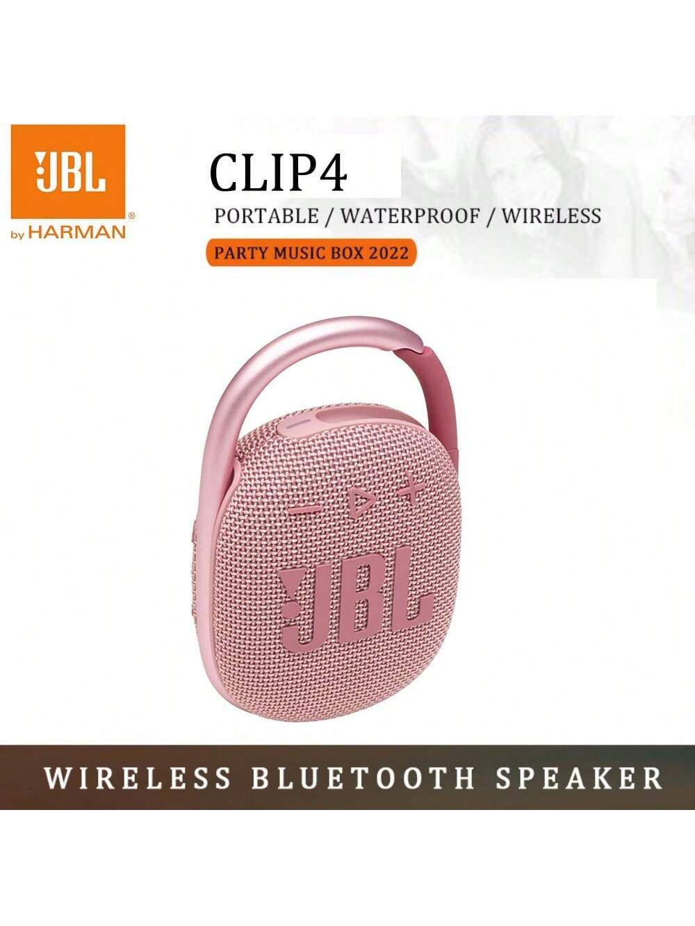 Enceinte Bluetooth JBL CLIP 4 étanche IP67 / 10 heures d'autonomie - Mini enceinte sans fil portable idéale pour les voyages et les activités de p