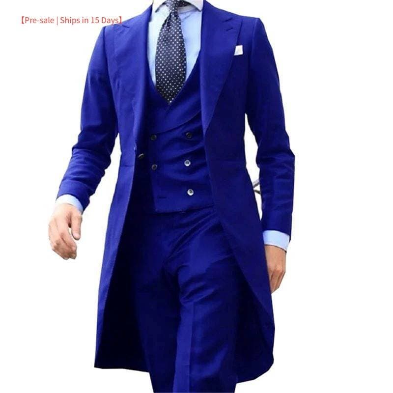 Men's Clothing【Pre-sale | Ships In 15 Days】 Men's Suits, Business Casual Suits, Men's Three Piece Suits, Groomsmen, Wedding Banquet Suits For Men