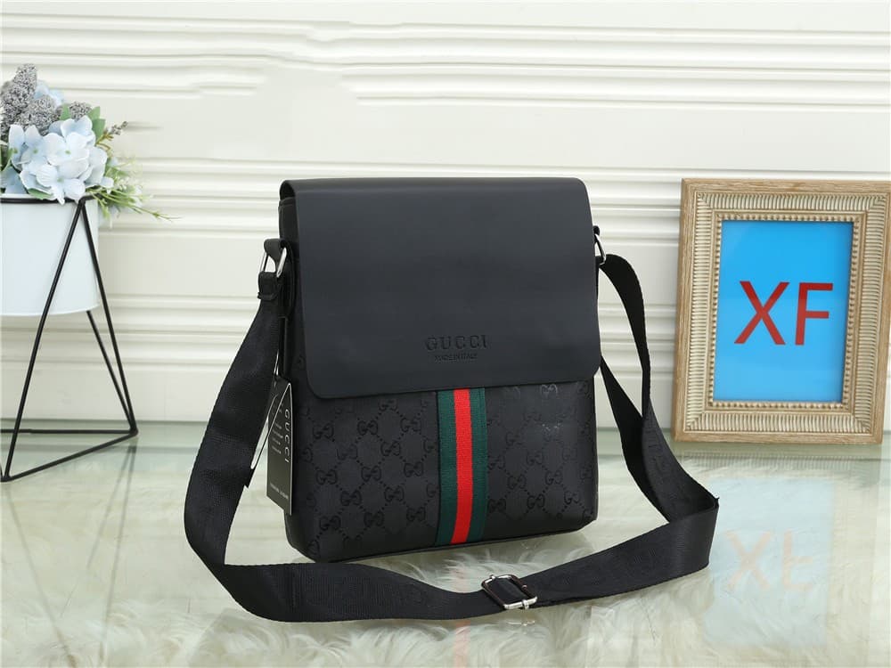 GG – sac à bandoulière classique haut de gamme pour hommes, porte-documents de luxe de haute qualité, 2023