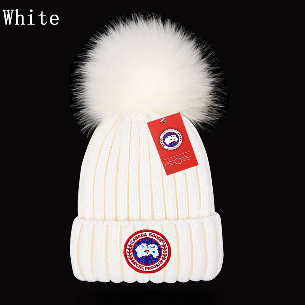 Bonnet d'hiver chaud en tricot, bonnet épais en laine et pull en velours