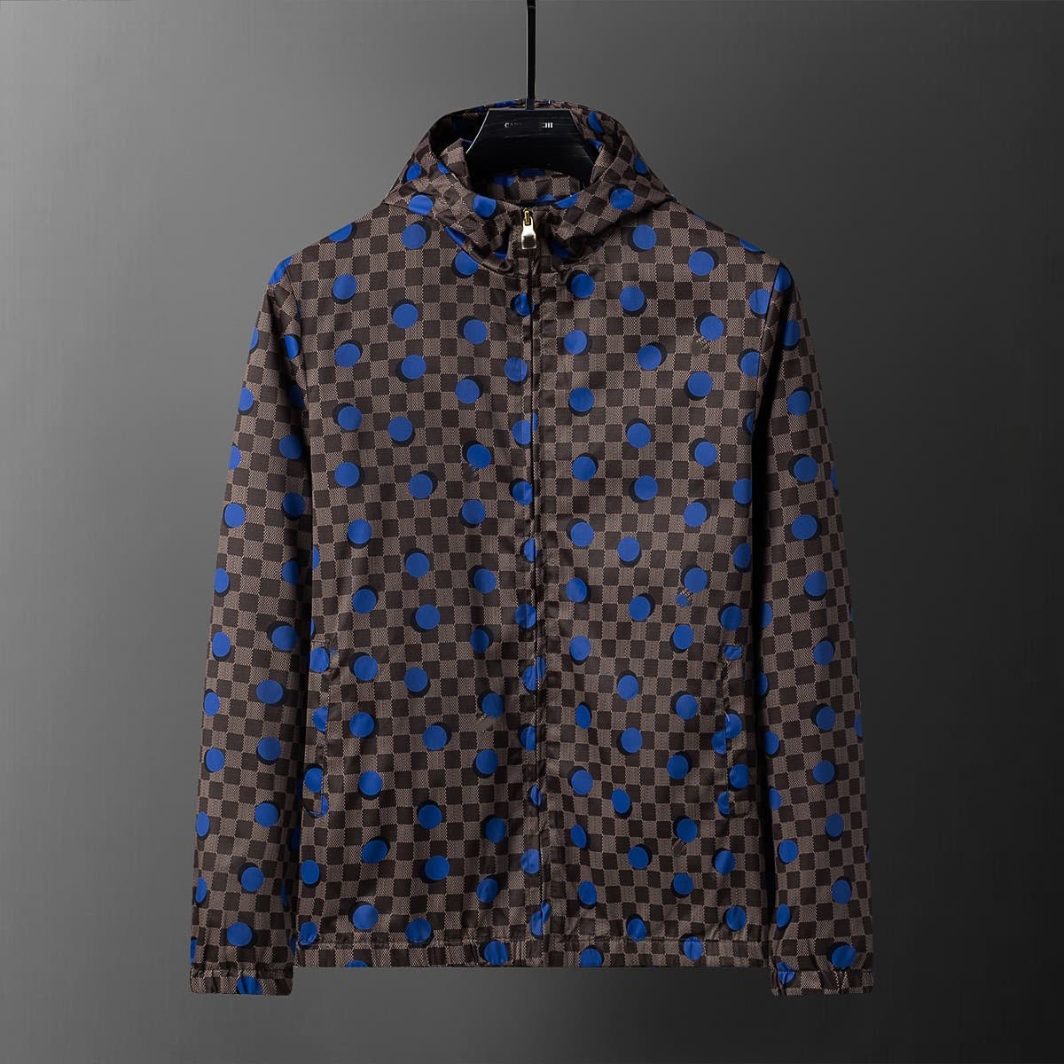 Veste à capuche unisexe automne-hiver de haute qualité, style trench-coat, taille asiatique.