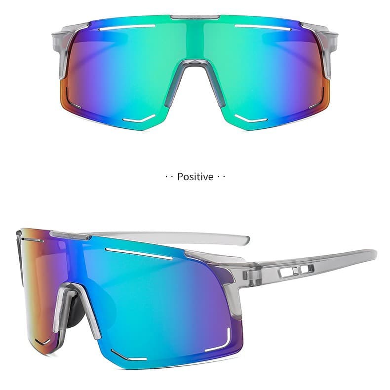 New Outdoor Glasses Bicycle Windproof Men And Women Riding Sunglasses European And American Colorful Sports Sunglasses