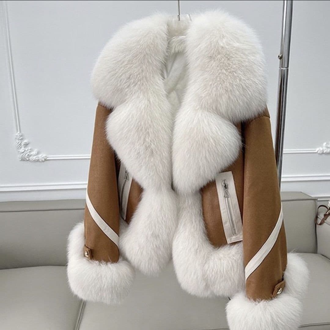 Women's Clothing Fur Coat Women's Short Autumn and Winter New Style Cotton Thickening Fashion Suede Coat Young