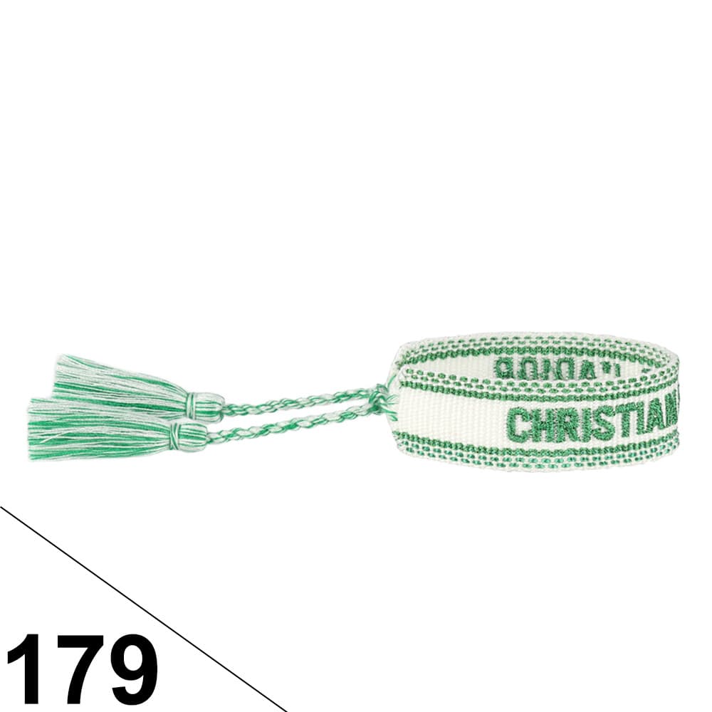 Bracelet unisexe tendance avec lettres tressées