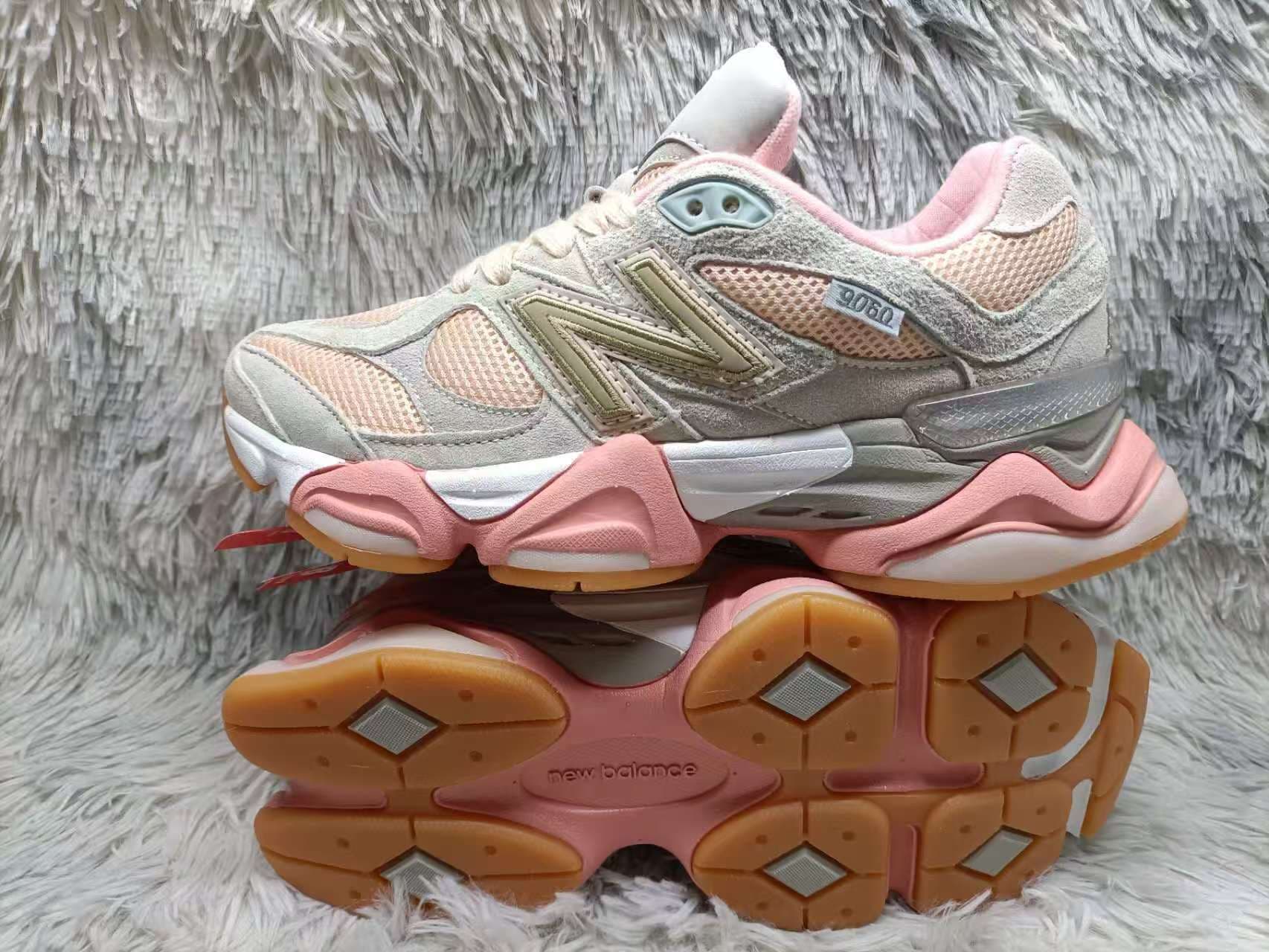 Baskets unisexes NewBalance NB9060 pour couples, style rétro décontracté, pour la course lente, style « papa ».