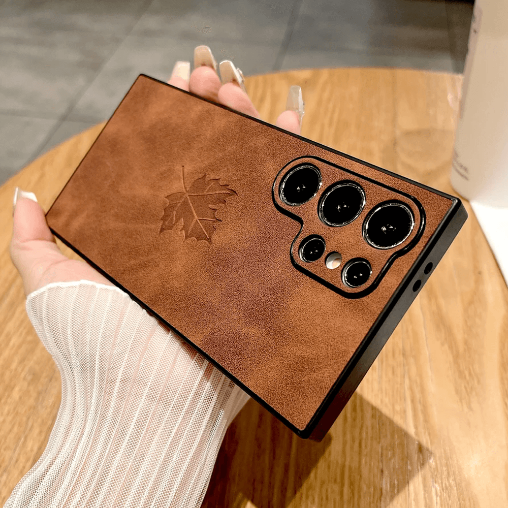 Retra Leather Case For Samsung Galaxy S26 S25 S24 S23 S22 Ultra Plus FE A17 A57 A37 A56 A55 A54 A15 A16 A35 A36 5G 4G