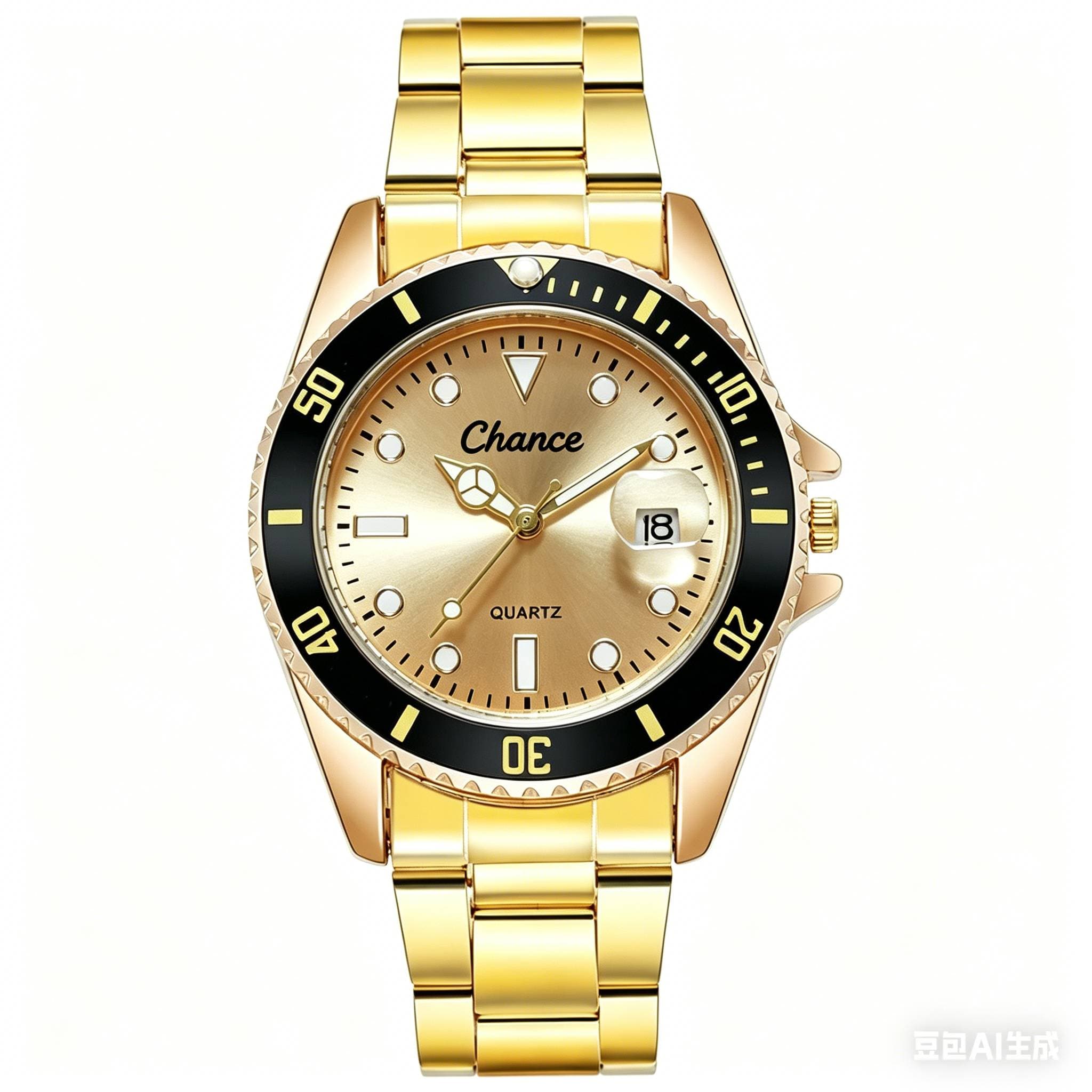 Watch Calendar Fashion Business Quartz Men's Watch