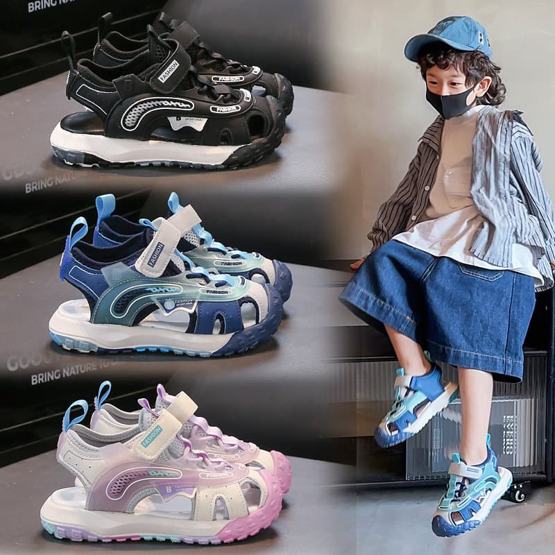 Breathable Spring And Autumn Style Big Kids Mesh Boys' Children's Sports Shoes Trendy