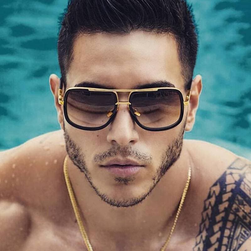 Unisex's Sunglasses Fashion Large Frame Sunglasses Sunglasses Women's Square Frame Sunglasses