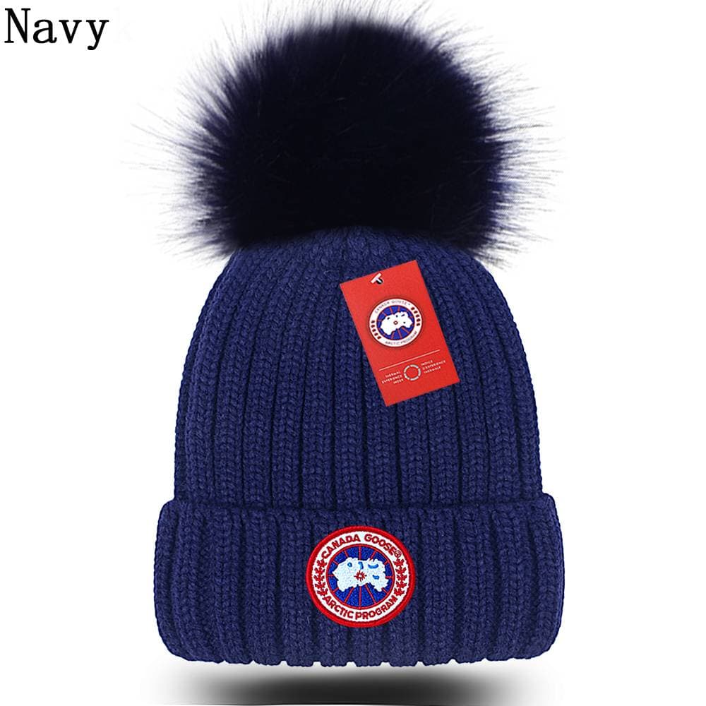 Bonnet d'hiver chaud en tricot, bonnet épais en laine et pull en velours