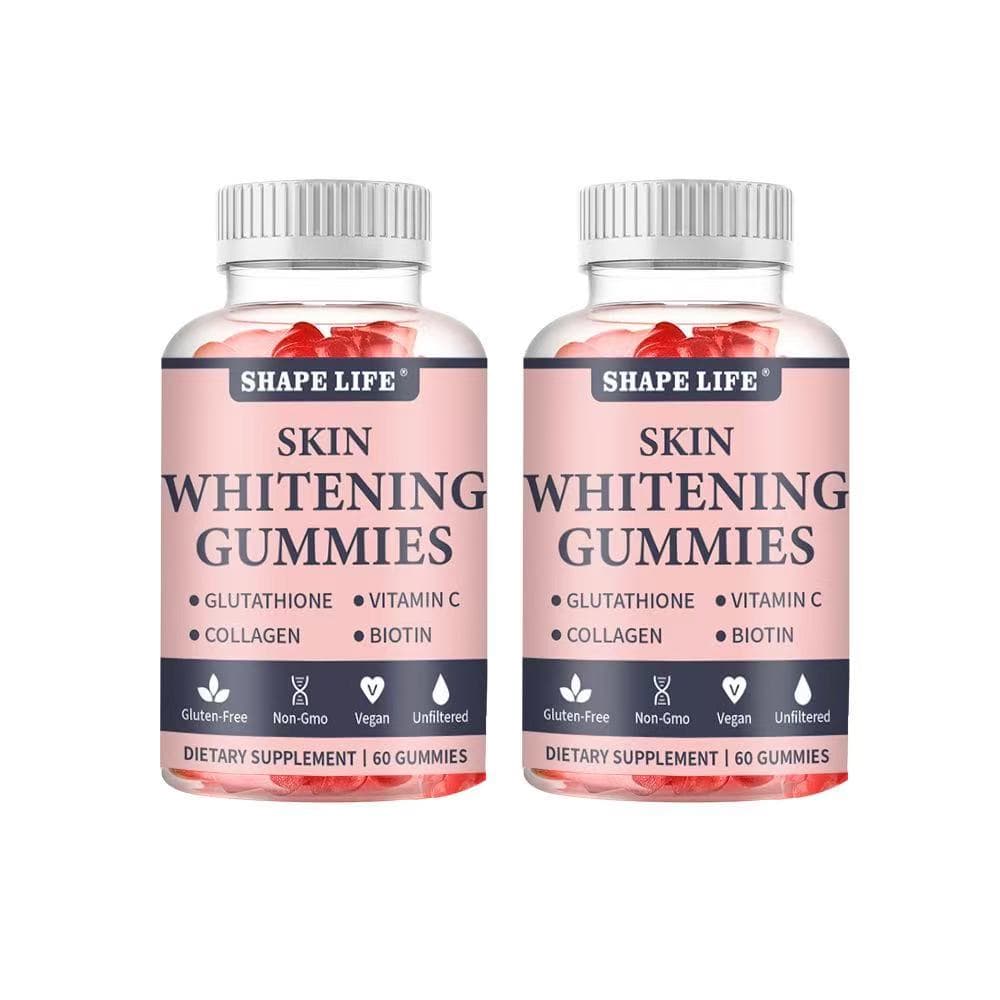 Shape Life Skin Whitening Gummies Glutathione Collagen Biotin Vitamin C Dietary Suppletment Gummy