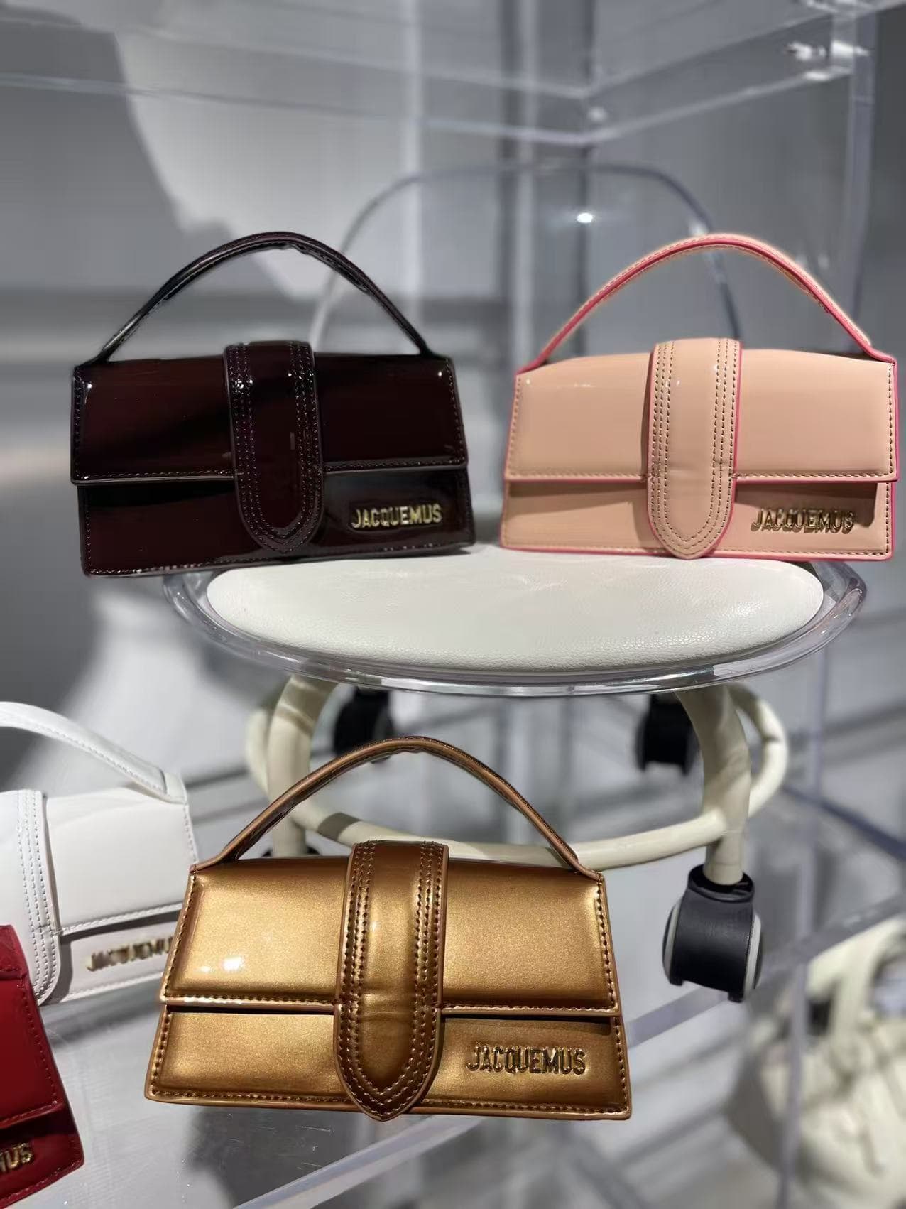 Sac à main bandoulière mini Bambin Lipstick de qualité supérieure French Niche 5A pour femme