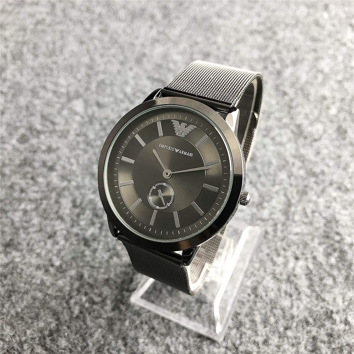 Montre à Quartz pour hommes d'affaires simples à cadran multiple de luxe léger pour hommes montre étanche