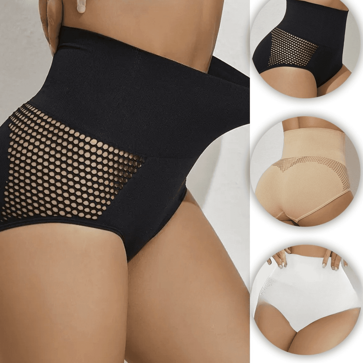 Underwear & Sleepwears High Waist Hollow Abdomen Waist Hip Shaping Pants Underwear