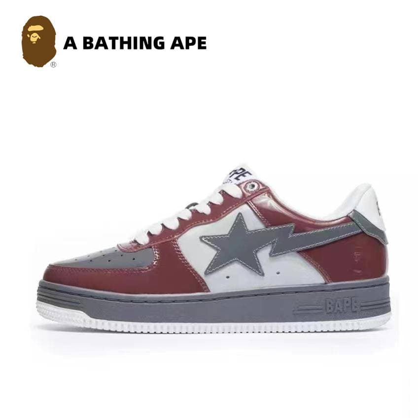 Chaussures de planche classiques en cuir laqué à double épissure, style tendance, style Air Force n°1, pour hommes et femmes