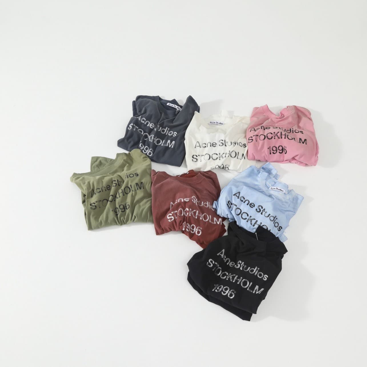 T-shirt à manches longues, col rond, léger, polyvalent et décontracté, imprimé à la main, style vintage