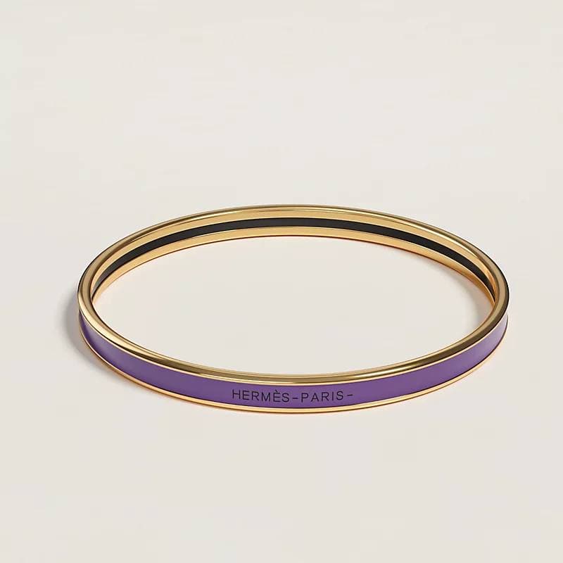 Uni – Bracelet classique en émail couleur or, à la mode, exquis, cadeau d'anniversaire de vacances