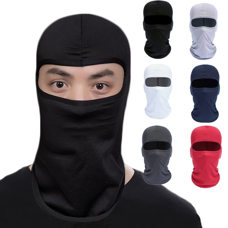 Men's Winter Running Cap Military Style Windproof Face Protection Outdoor Sports Hat