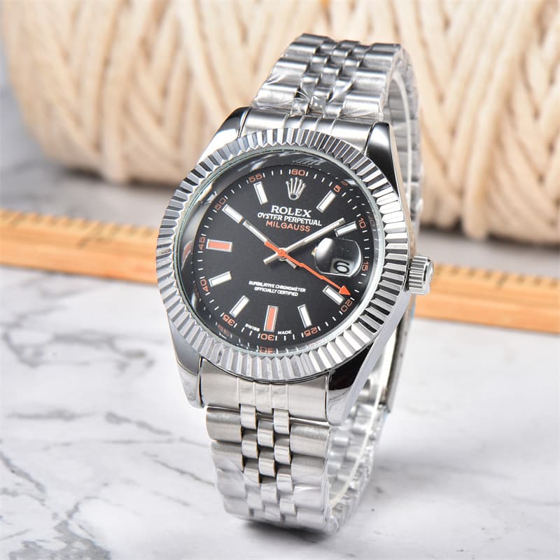 Montre à Quartz décontractée pour hommes, tendance populaire, polyvalente, étanche, calendrier, bracelet en acier