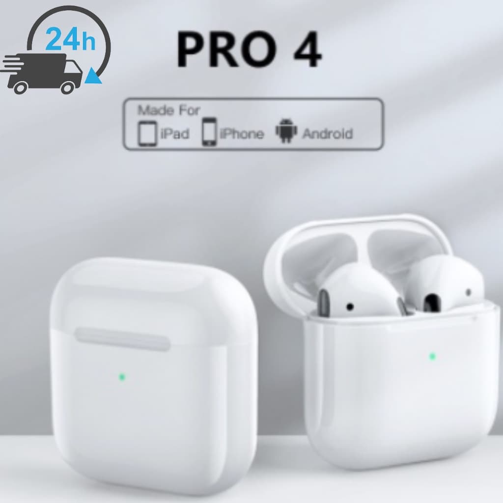 Airpods Pro 4 Wireless - Version mise à jour 2023 - Bluetooth TWS /Casque