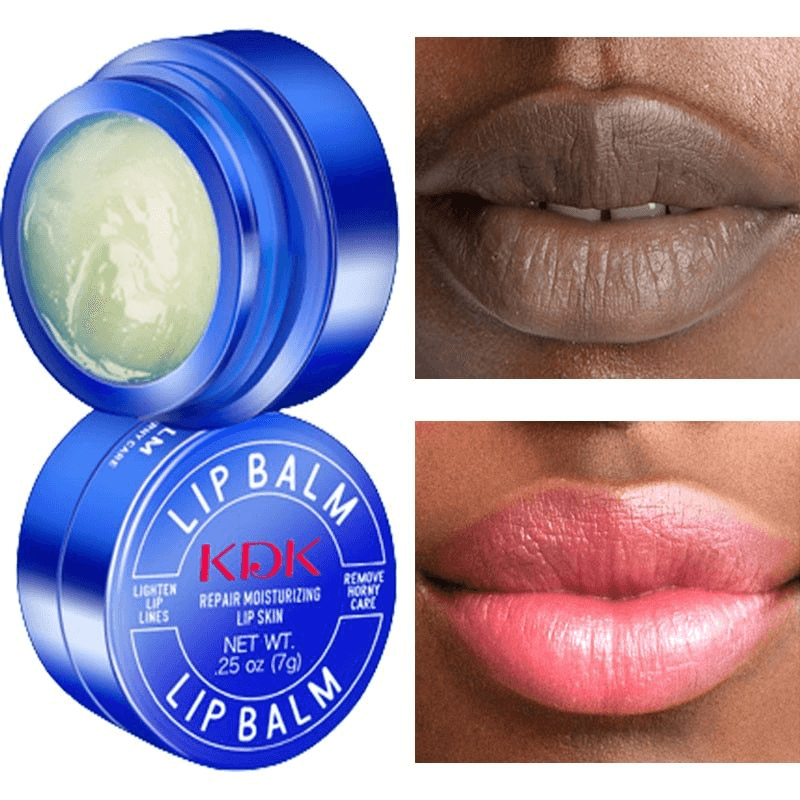 Baume à lèvres foncé, masque éclaircissant à la mélanine, huile brillante, exfoliante, propre, hydratant, maquillage, produits de soins de santé de beauté