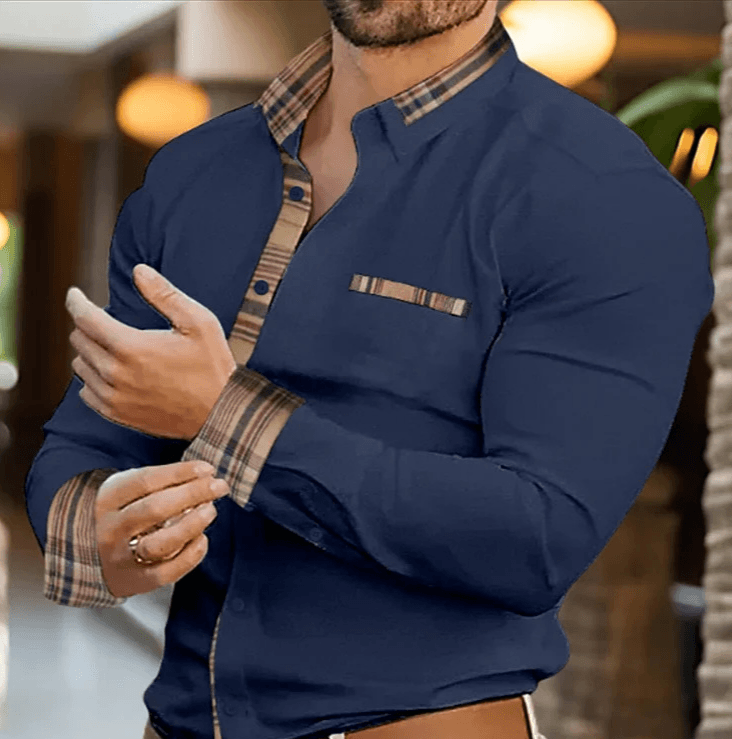 Chemise décontractée pour jeunes hommes, impression 3D, coupe slim