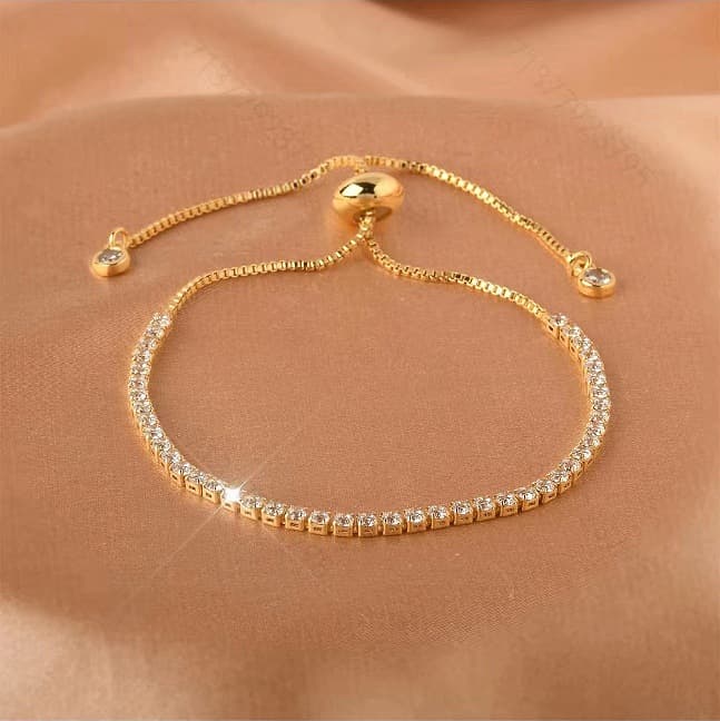 Hot Selling Zircon Bracelet Positioning Beads, Shiny Light Luxury Zircon, Cross-Border European And American