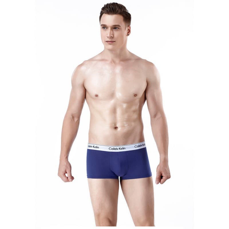 Sous-vêtements pour hommes, boxers en pur coton respirants