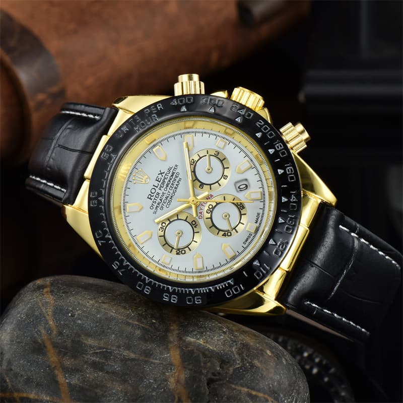 Montres d'affaires décontractées pour hommes, montre à Quartz avec ceinture Daytona, offre spéciale, 2024