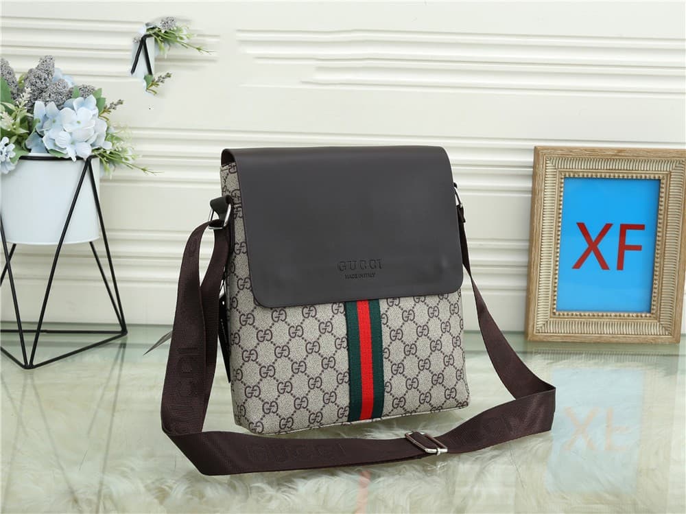 GG – sac à bandoulière classique haut de gamme pour hommes, porte-documents de luxe de haute qualité, 2023