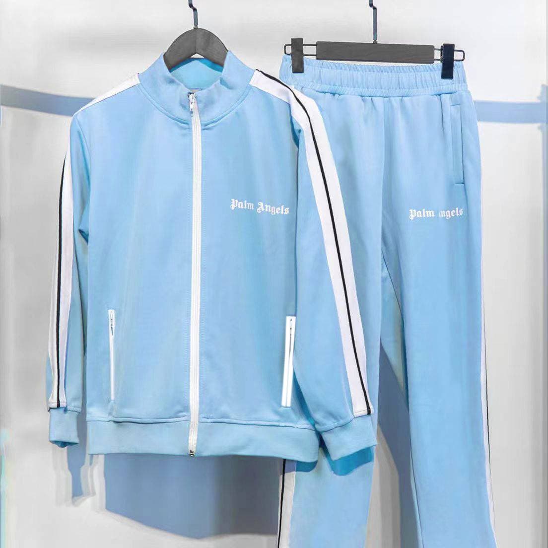 Ensemble de sport à rayures latérales pour homme, 2 pièces, pull, manteau, pantalon décontracté