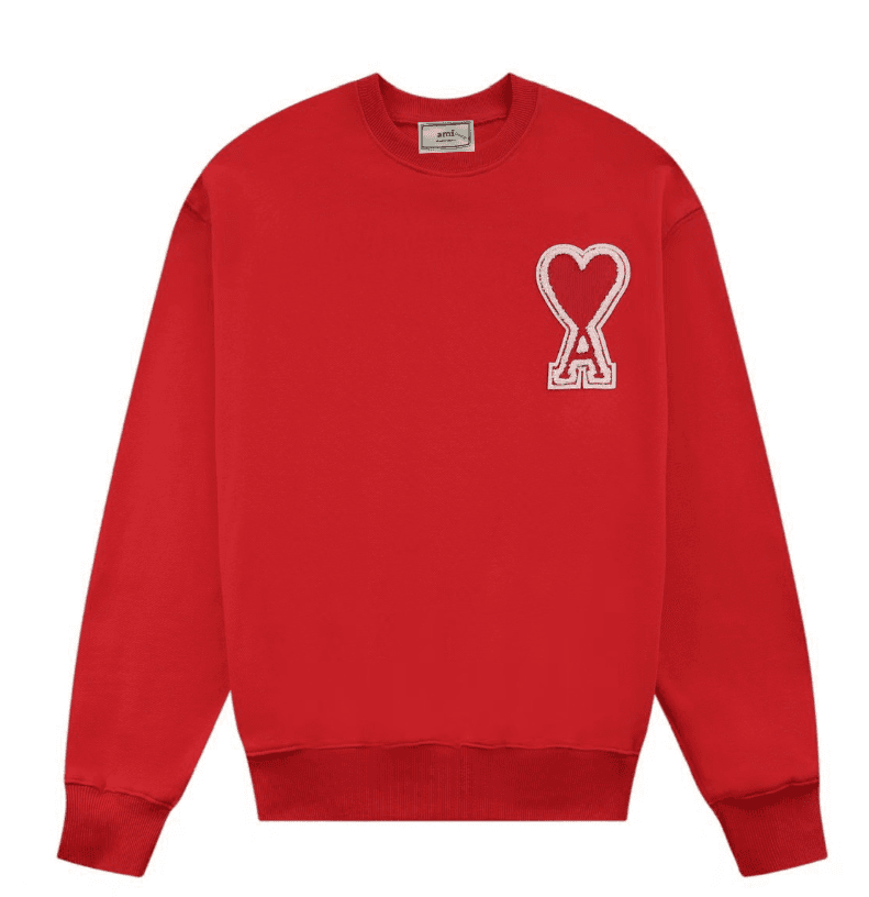 Vêtements pour hommes 2024 automne et hiver serviette brodée grand amour décontracté sweat à capuche ample