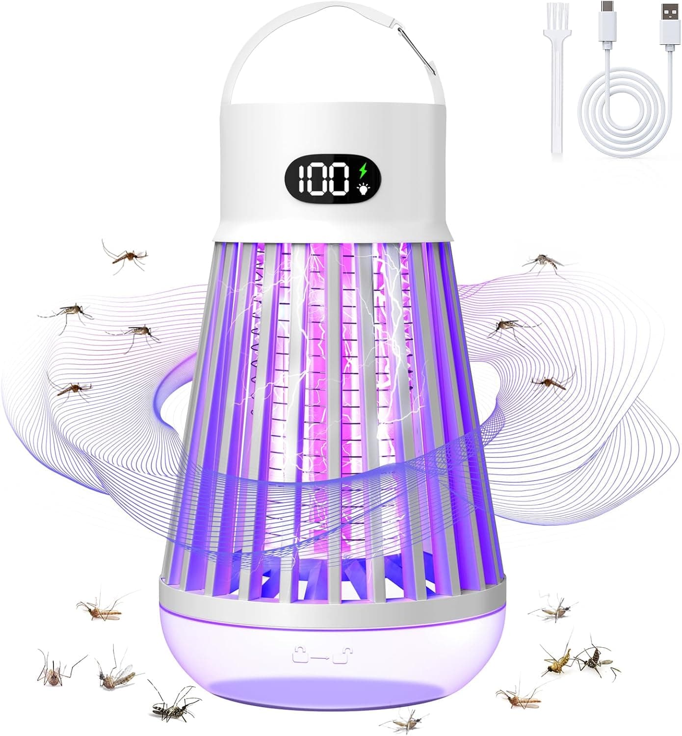 2000V LED Killer - Rechargeable Outdoor Storage Box
