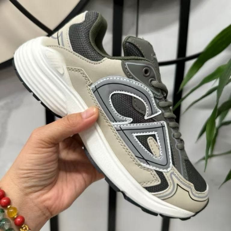 Nouvelles baskets respirantes et polyvalentes pour hommes et femmes, style décontracté et tendance, modèle Dad's Letter B30, pour la course à pie