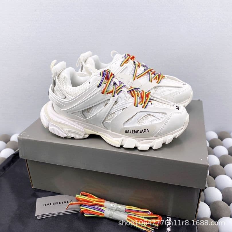 Chaussures de sport décontractées tendance, style papa, taille S, Paris Track 3.0 de troisième génération, avec éclairage LED intégré. Dispon