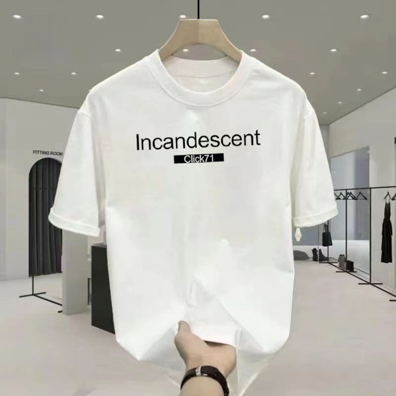 2024Men's high-quality round-neck pullover short-sleeved t-shirt
