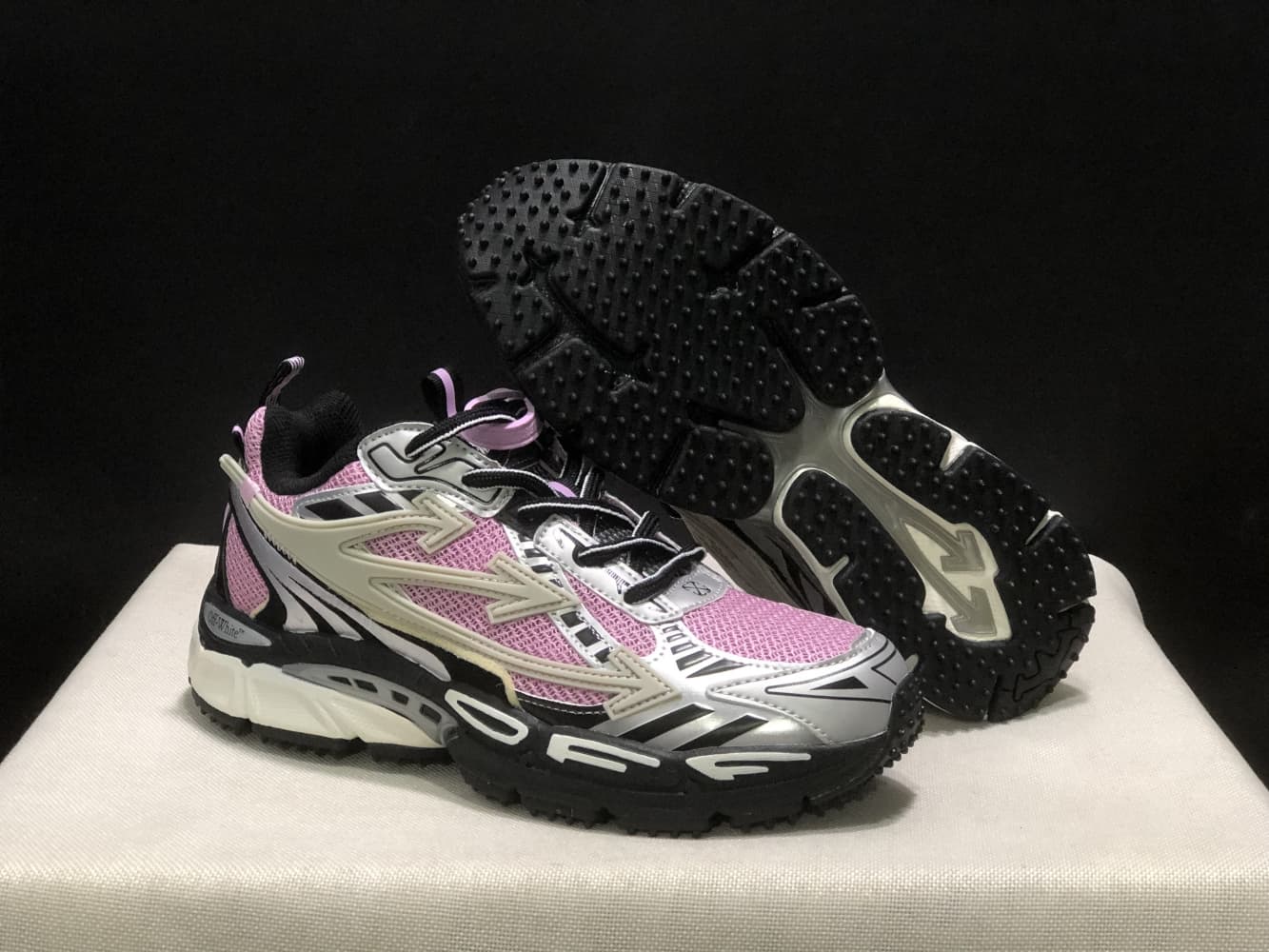 Chaussures de course unisexes Off-White Be Right Back pour adultes, baskets décontractées
