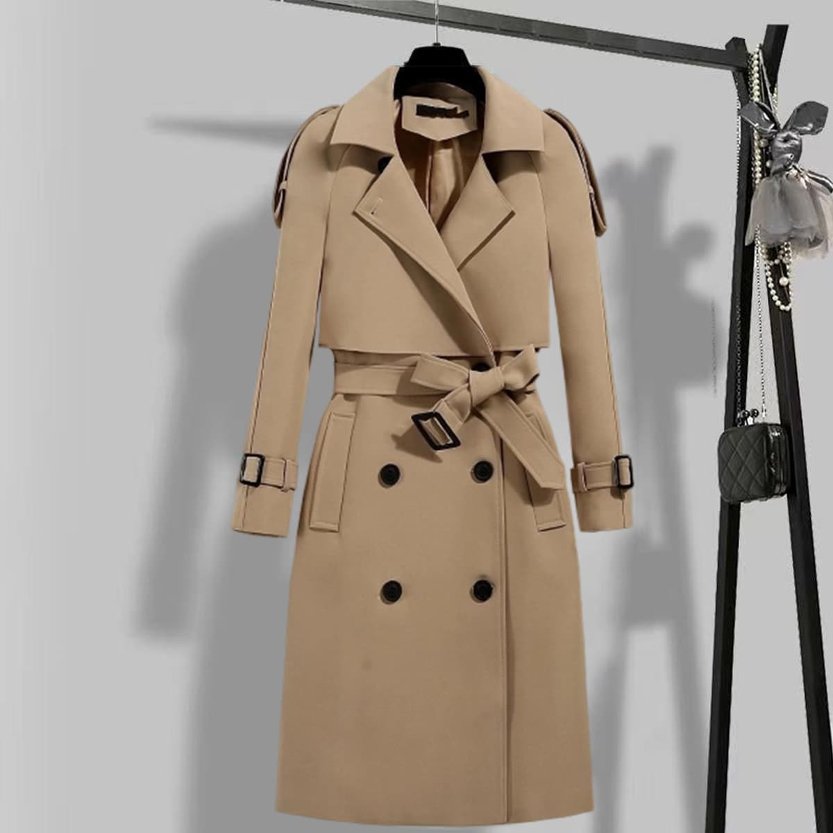 Women's Slim-fit Waist Slimming Atmosphere Warm Student Coat For Women