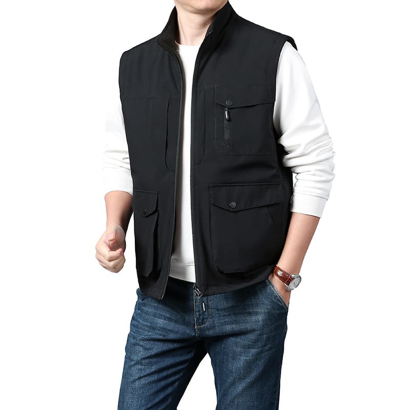 Men's Clothing Multi-bag fishing vest vest photography vest workwear vest men's vest jacket men's outdoor vest double-sided wear