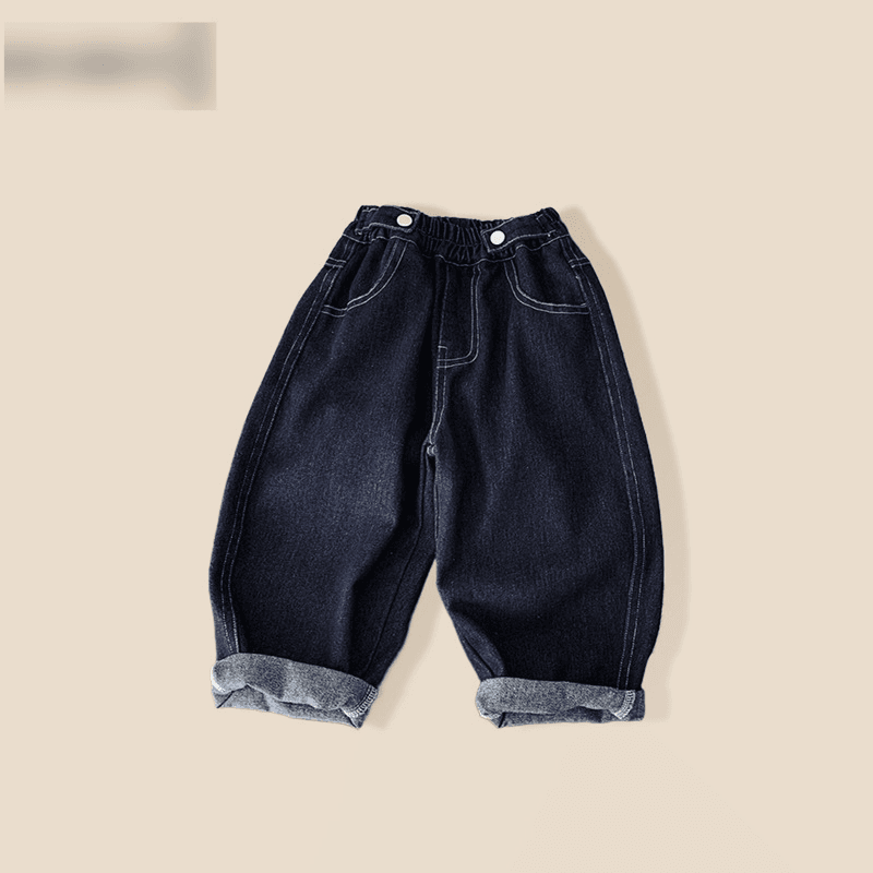 Kids Clothing Spring Fashion Solid Color Baby Stylish Versatile Pants