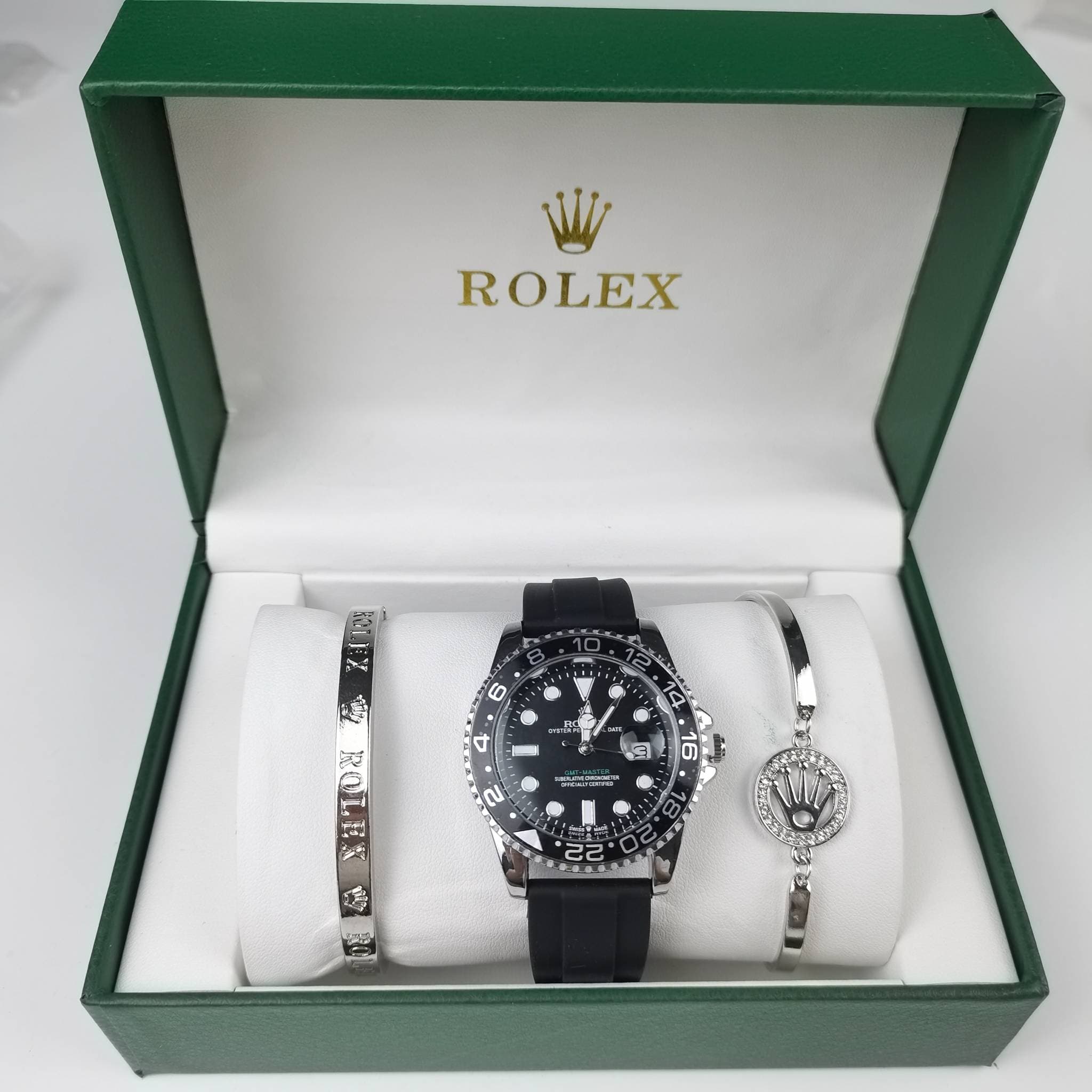 Montre homme mécanique automatique authentique Black Water Ghost, neuve et lumineuse, de fabrication suisse.