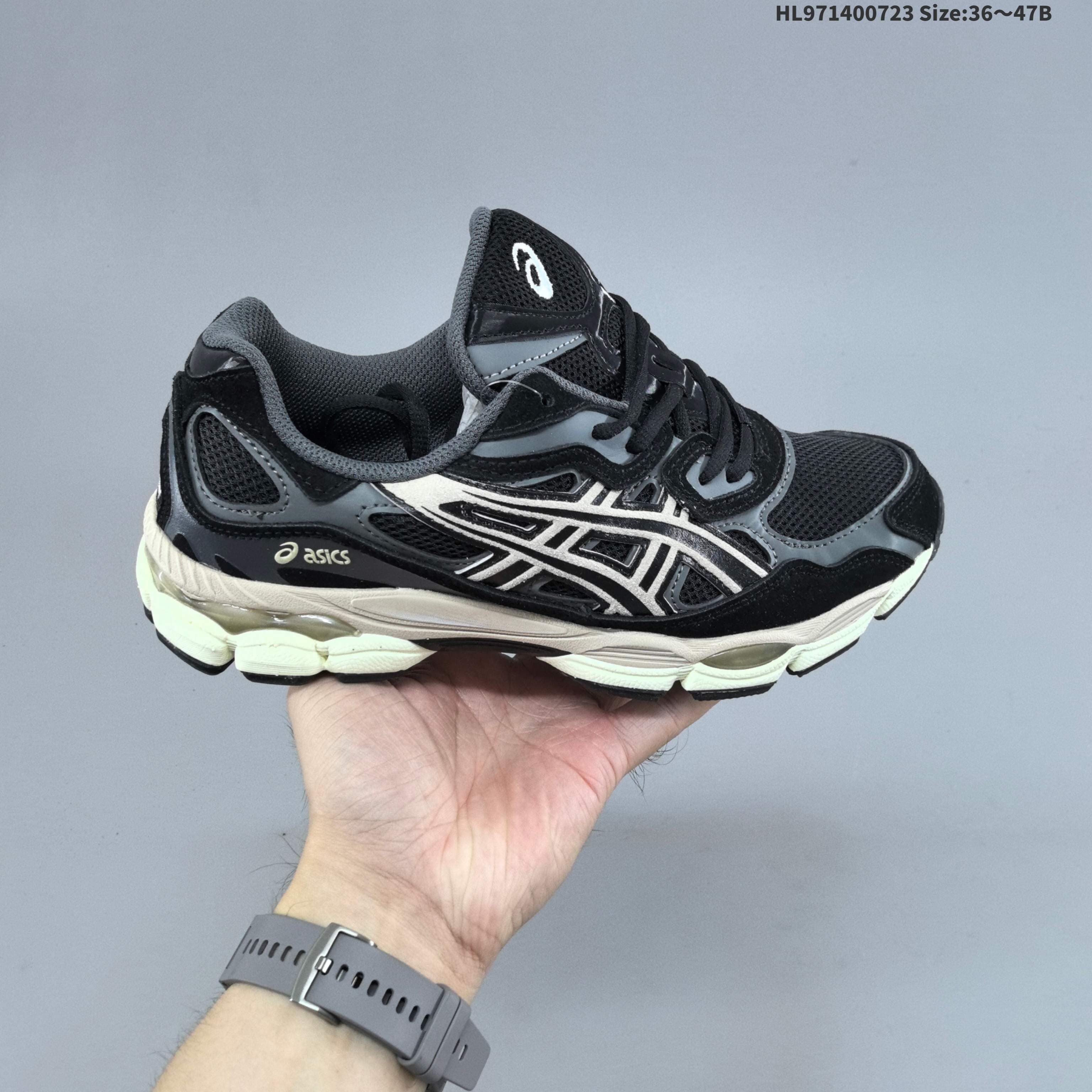 Chaussures de running Asics NYC Gels NYC Sneakers Cream Solar Power Pure Sier Outdoor Sneakers Sports Athleisure Trainers Fashion Daily Outfit